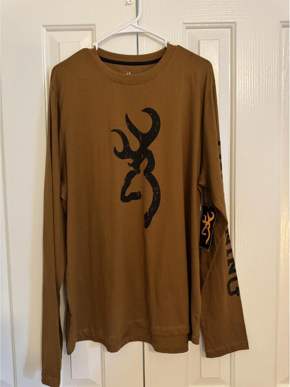 NWT Men's Browning Long Sleeve T-Shirt XL